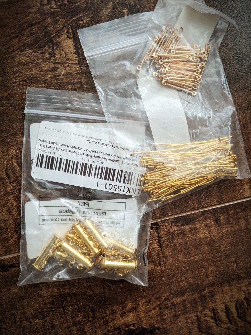 (7/$25) Gold Jewelry Findings - DIY Jewellery Making